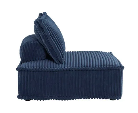 Bales Navy Accent Chair