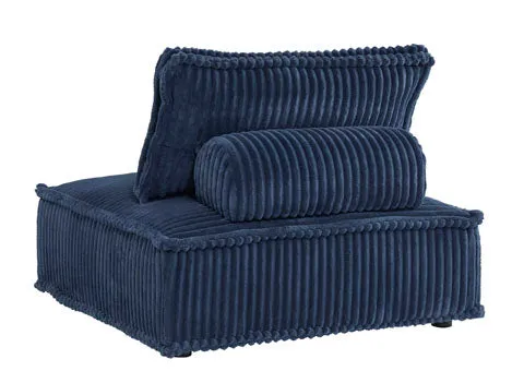 Bales Navy Accent Chair