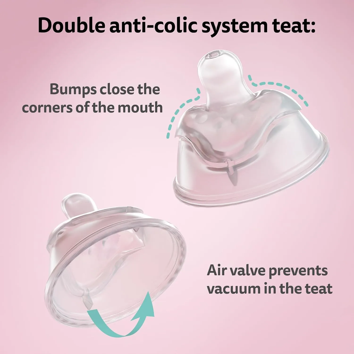 Batman DC Comics - Herobility Double Anti-Colic Baby Bottles – 5 fl oz/140ml – 3-Pack