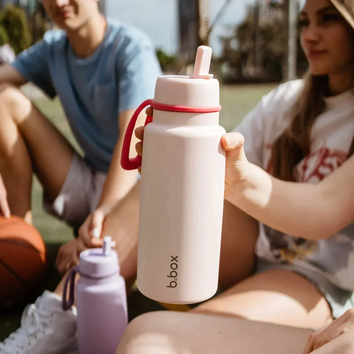 B.box Insulated Flip Top Bottle 1L