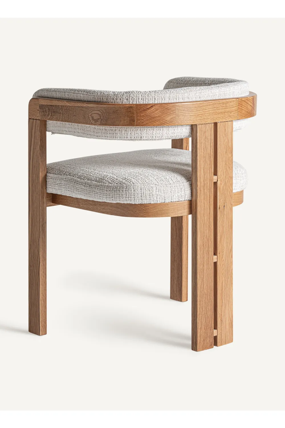 Beige Padded Accent Chair | Vical Home Sedzere