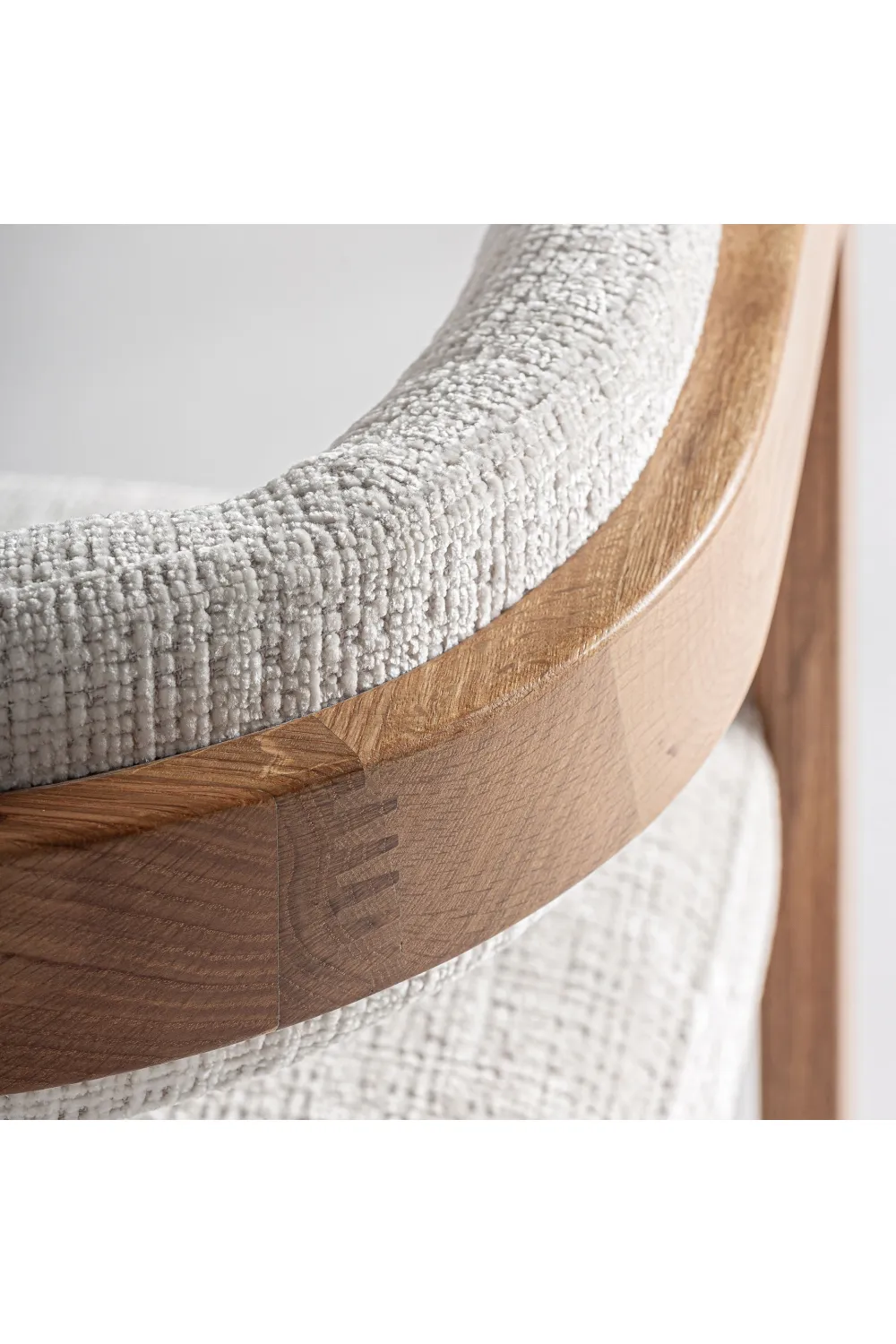 Beige Padded Accent Chair | Vical Home Sedzere