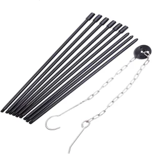 BESPORTBLE Camping Tripod Grill Stand Braces Portable Bbq Plate for Outdoor Cooking Camping Trips