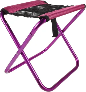 BESPORTBLE Portable Folding Stool Compact Folding Bench Outdoor Patio Chairs Lightweight Camping Seat Sturdy for Home Outdoor Use