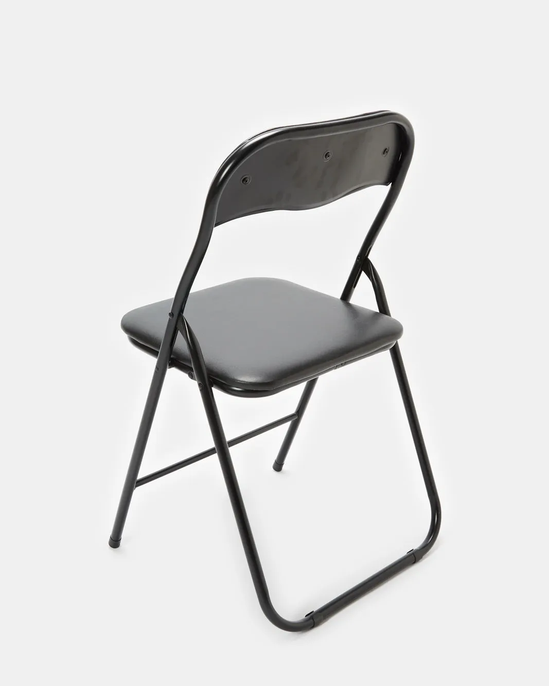 Black Foldable Pvc Chair