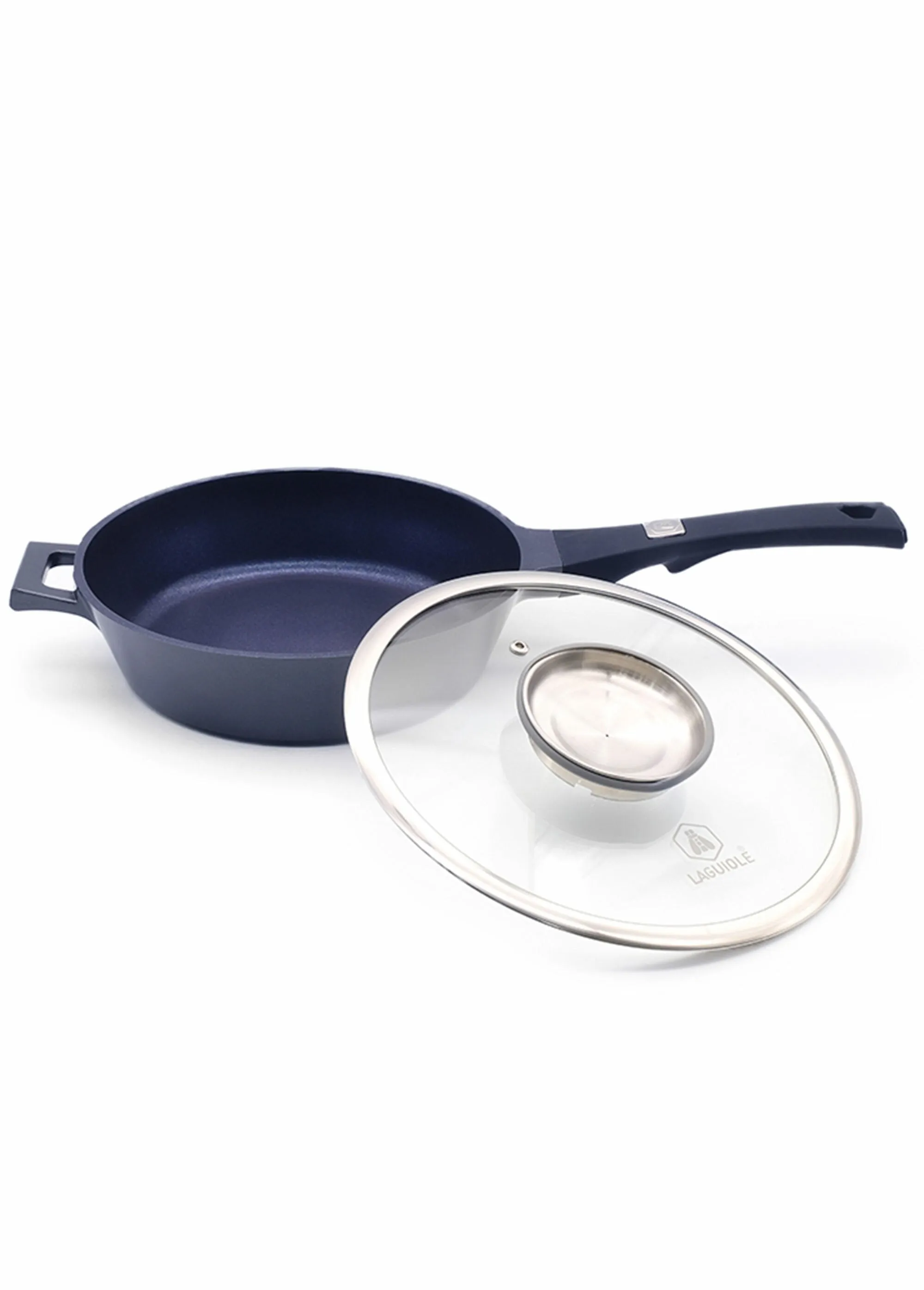 Black sauté pan 24cm "Blue Diamond"