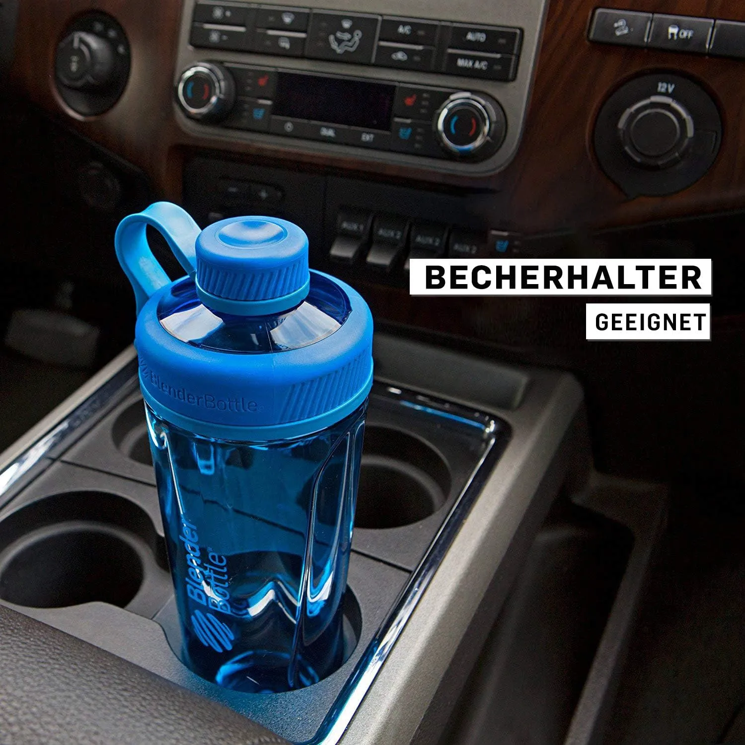 BlenderBottle Radian Insulated Stainless Steel Shaker Bottle, 26- Ounce, Matte Black