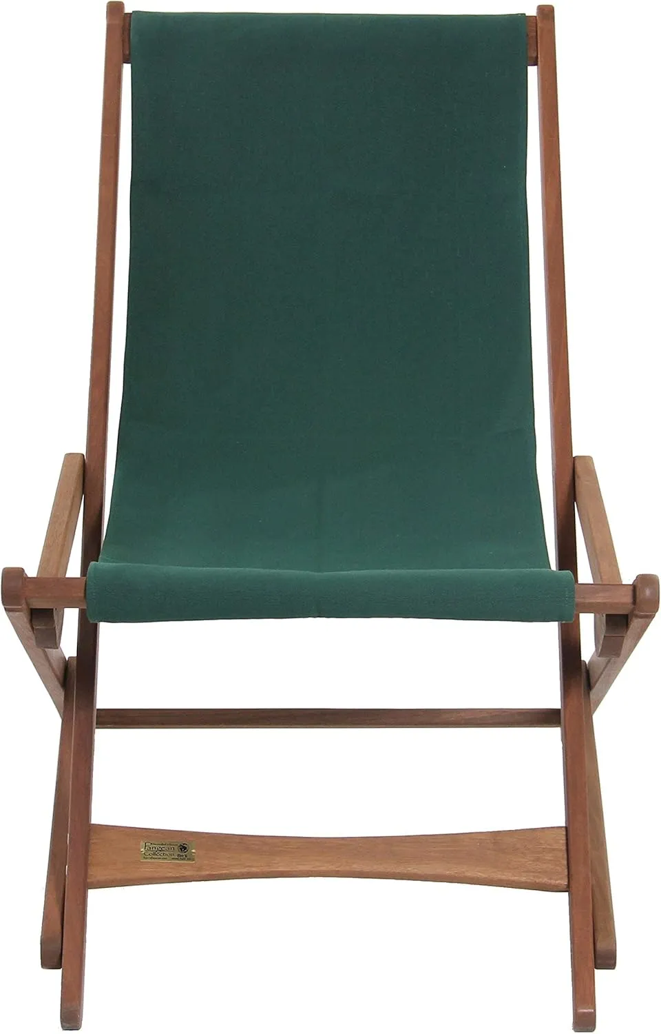 BYER OF MAINE Pangean Glider Chair - Portable Camping Chair, Outside Furniture, Foldable Chair and Space Saving Furniture - Wood, Holds Up to 250 pounds, Green