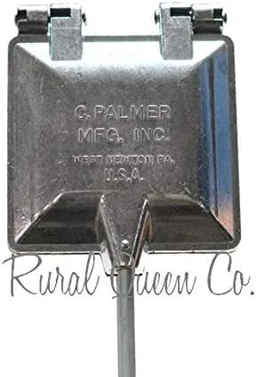 C. Palmer Aluminum Campfire Cooking Sandwich Maker, Long Handle Mountain Pie Maker, Made in America
