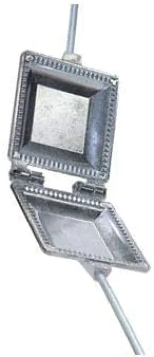 C. Palmer Aluminum Campfire Cooking Sandwich Maker, Long Handle Mountain Pie Maker, Made in America