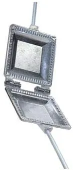 C. Palmer Aluminum Campfire Cooking Sandwich Maker, Long Handle Mountain Pie Maker, Made in America