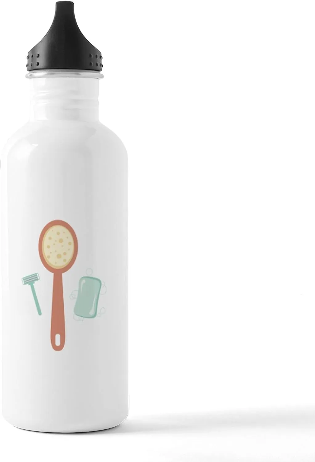 CafePress Loofah Soap Water Bottle 1.0L (34 oz) Stainless Steel Water Bottle