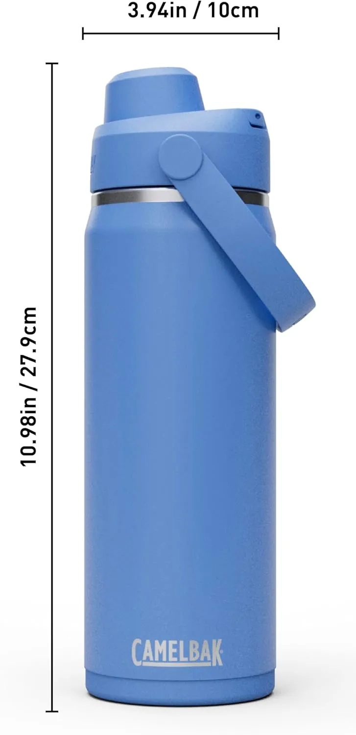 CamelBak Thrive Chug Water Bottle 20oz - Insulated Stainless Steel, Sky Blue