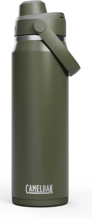 CamelBak Thrive Chug Water Bottle 25oz - Insulated Stainless Steel, Moss
