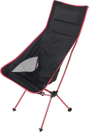 Camping Chair Aluminum Alloy Nylon Mesh Lightweight Folding Stool for Outdoor Fishing