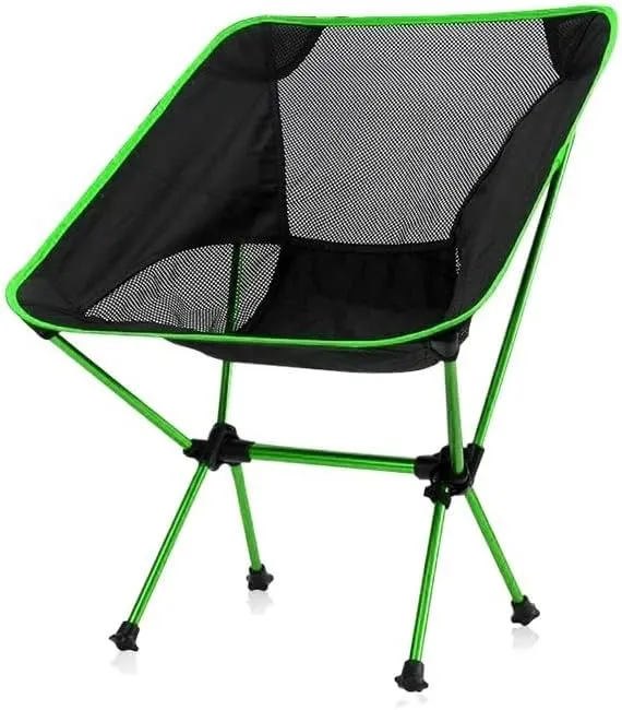 Camping Chair Camp Chair Portable Camping Chair Outdoor Lightweight Aluminum Moon Chair Leisure Camping Fishing Chair Folding Stool s Outdoor Fishing Chair