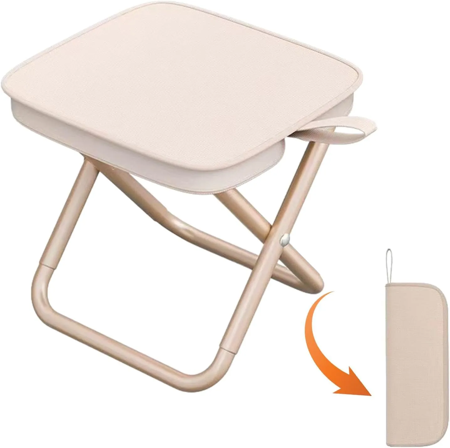 Camping Chair - Outdoor Chair, Compact Fishing Chair | Oxford Fabric Camping Stool, Portable Camping Stool with Storage Bag, Easy Transpo Camping Chairs