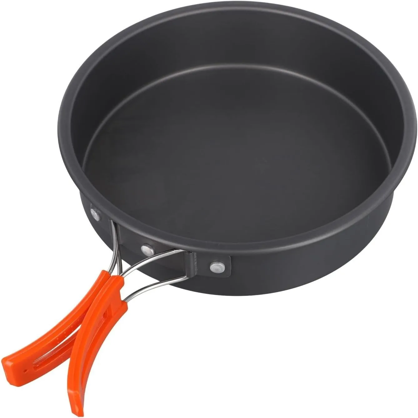 Camping Cookware Kit Outdoor Cooking Set Aluminum Equipment Outdoor Pot Travel Tableware Kitchen Hiking Picnic BBQ(large)
