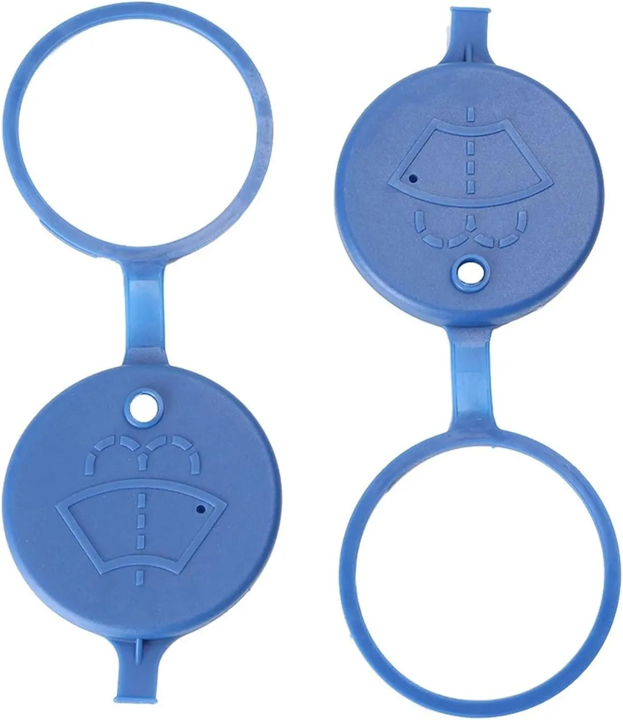 Car Washer Bottle Cap Compatible with Peugeot for 106 206 207 208 308 408 508 Car Accessories Car Windshield Wiper Washer Fluid Reservoir Lid Cover Tank Bottle Pot Cap