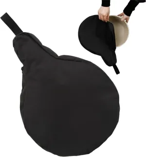 Cast Iron Skillet Bag, 600D Oxford Cloth Frying Pan Bag Large Capacity Cookware Organizer with Handle for Camping Outdoors