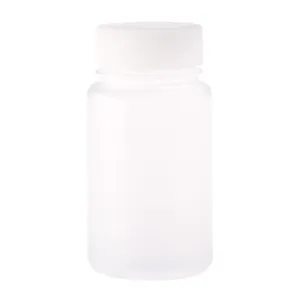 Celltreat 229795 125mL Wide Mouth Bottle, Round, PP, Non-sterile