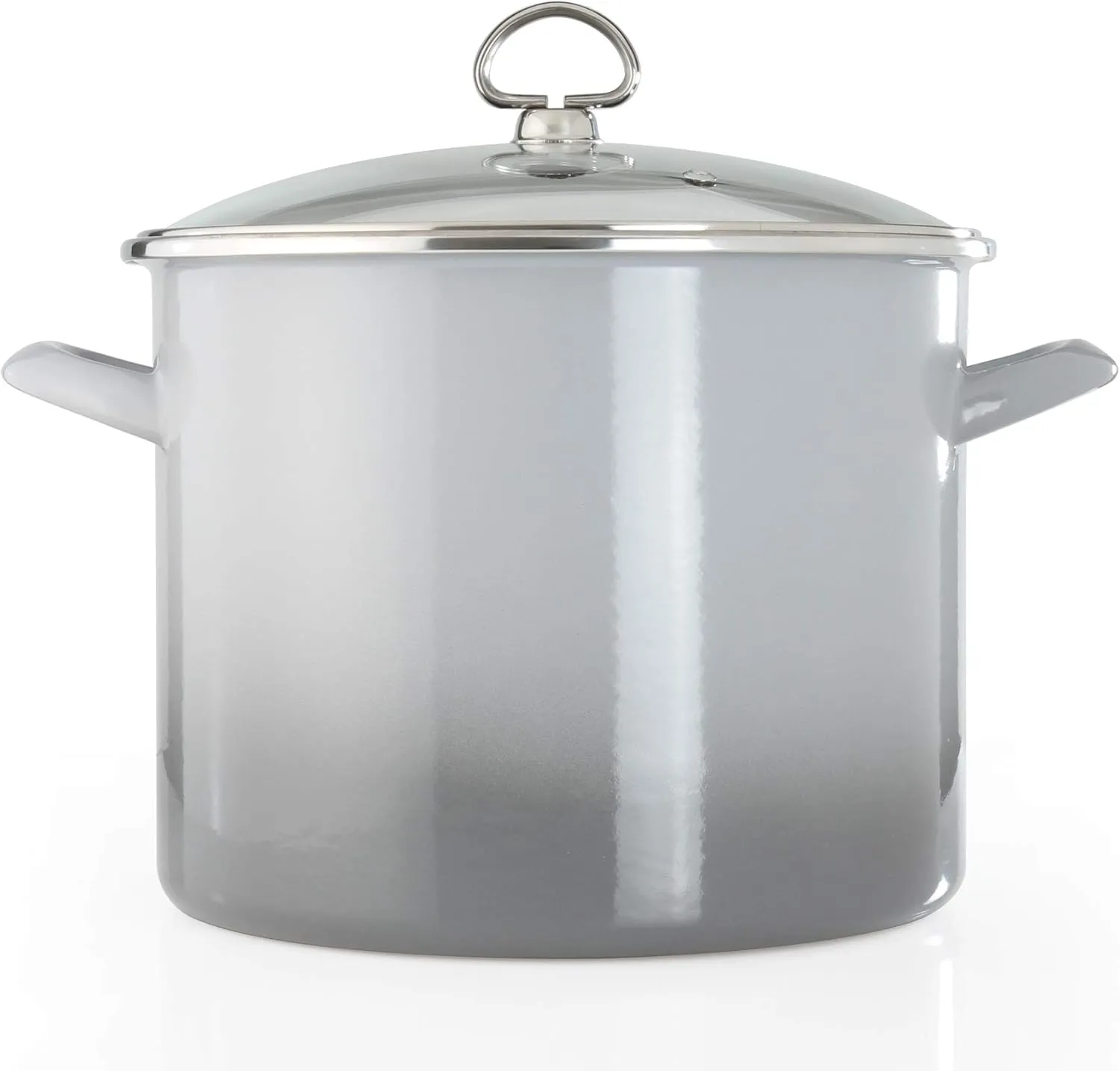 Chantal Enamel on Steel, 8 Quart, Fade Grey