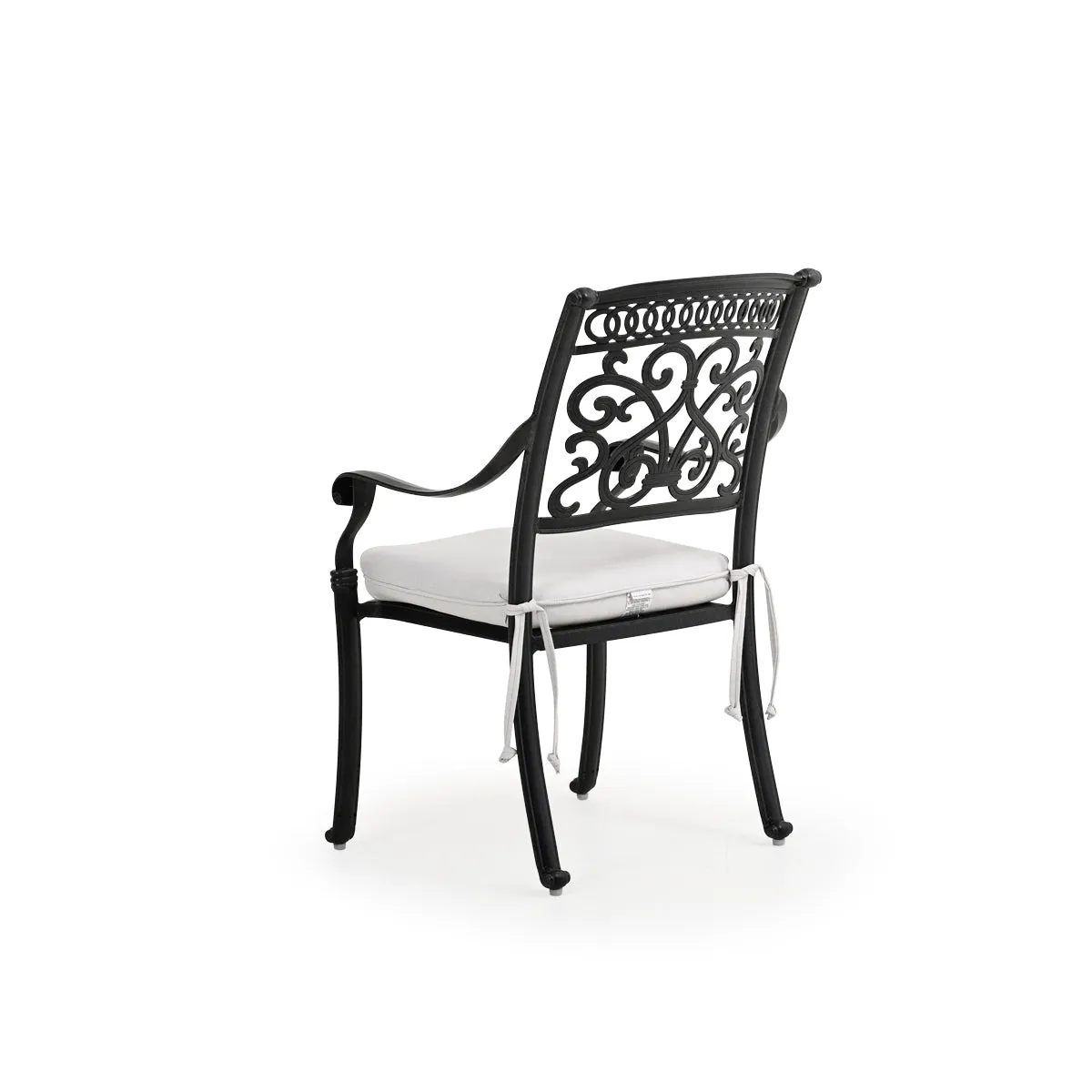 Charleston Outdoor Cast Aluminum Dining Arm Chair