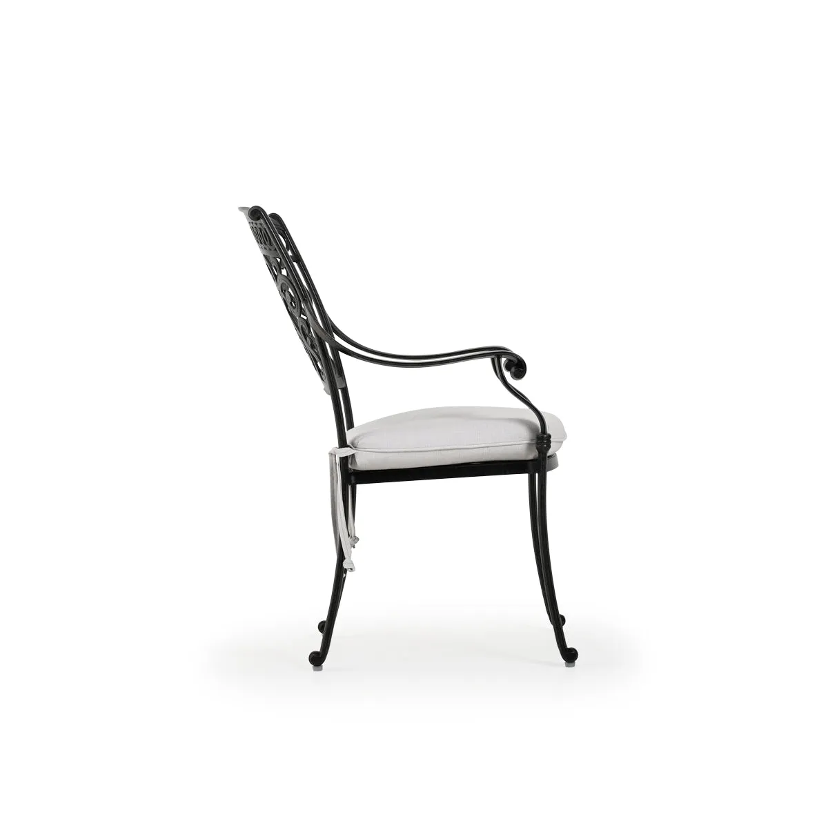 Charleston Outdoor Cast Aluminum Dining Arm Chair