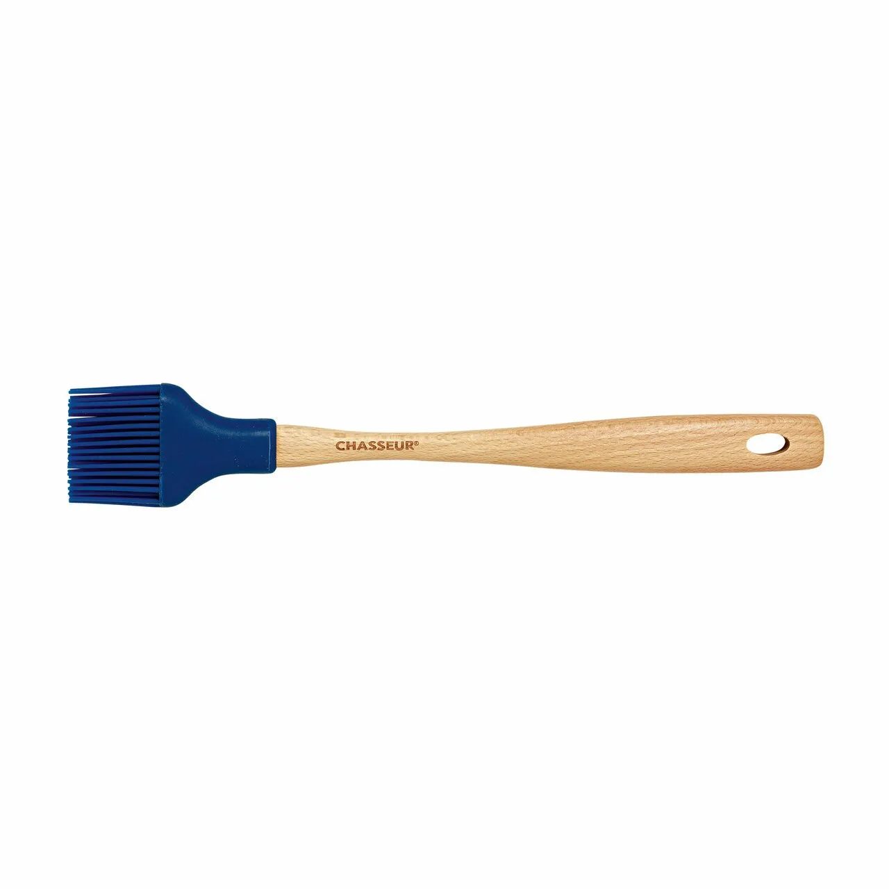 Chasseur Basting Brush Silicone Heads with Beechwood Handle – Blue
