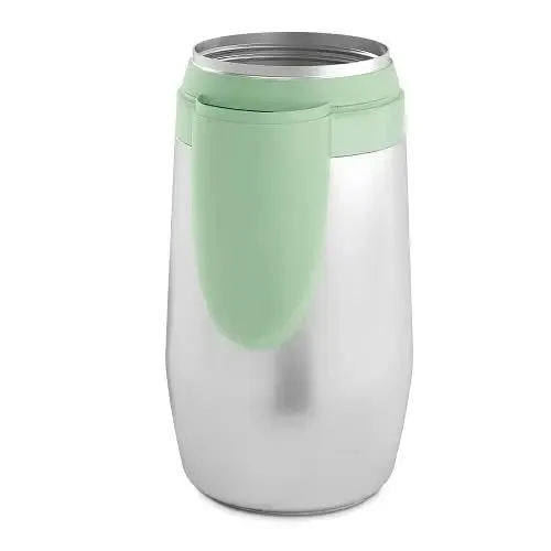 Chicco Stay Warm Stainless Steel Baby Food and Baby Bottle with 2 Containers, Food & Drink Thermos, Keeps Temperature Up to 5 Hrs, BPA Free Vacuum Flask, 0  Months