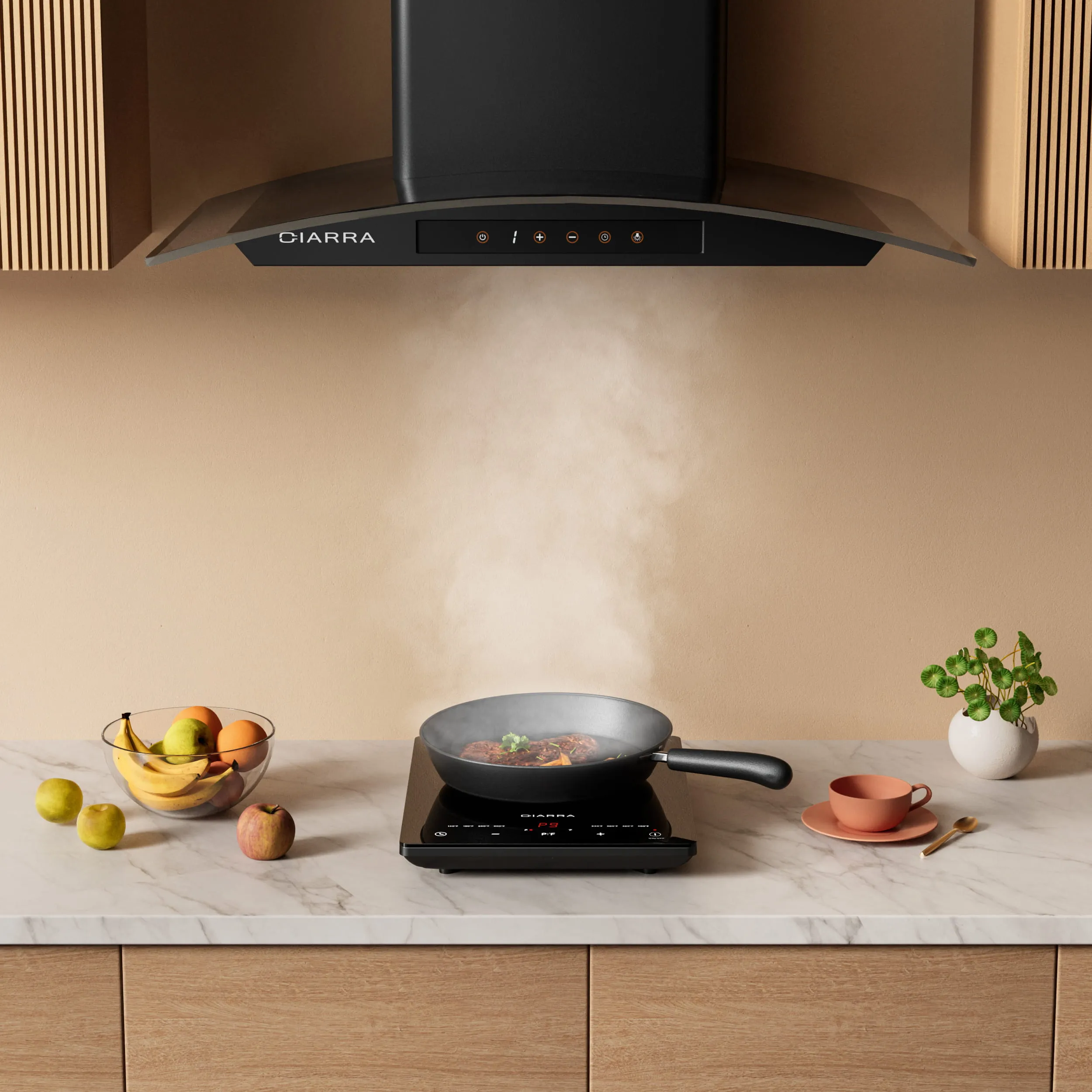 CIARRA Portable Induction Cooktop 1800W with Touch Control