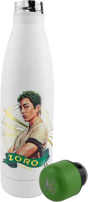 Cinereplicas One Piece - Zoro Insulated Water Bottle - 500ml - Official License