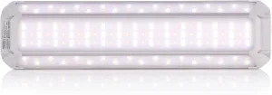Claymore 3Face Pro L (Light Gray) - Rechargeable Surface Area Camping Light for Trucks, Overlanding, Tents, Canopies, Outdoor Events, Street Vendors, Work Lighting, Long-Lasting Battery, Hanging