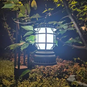 color) lamp powered Wide array lamp Rechargeable for outdoor(random Fraud-free Handle Camping LED camping Lantern solar Tent
