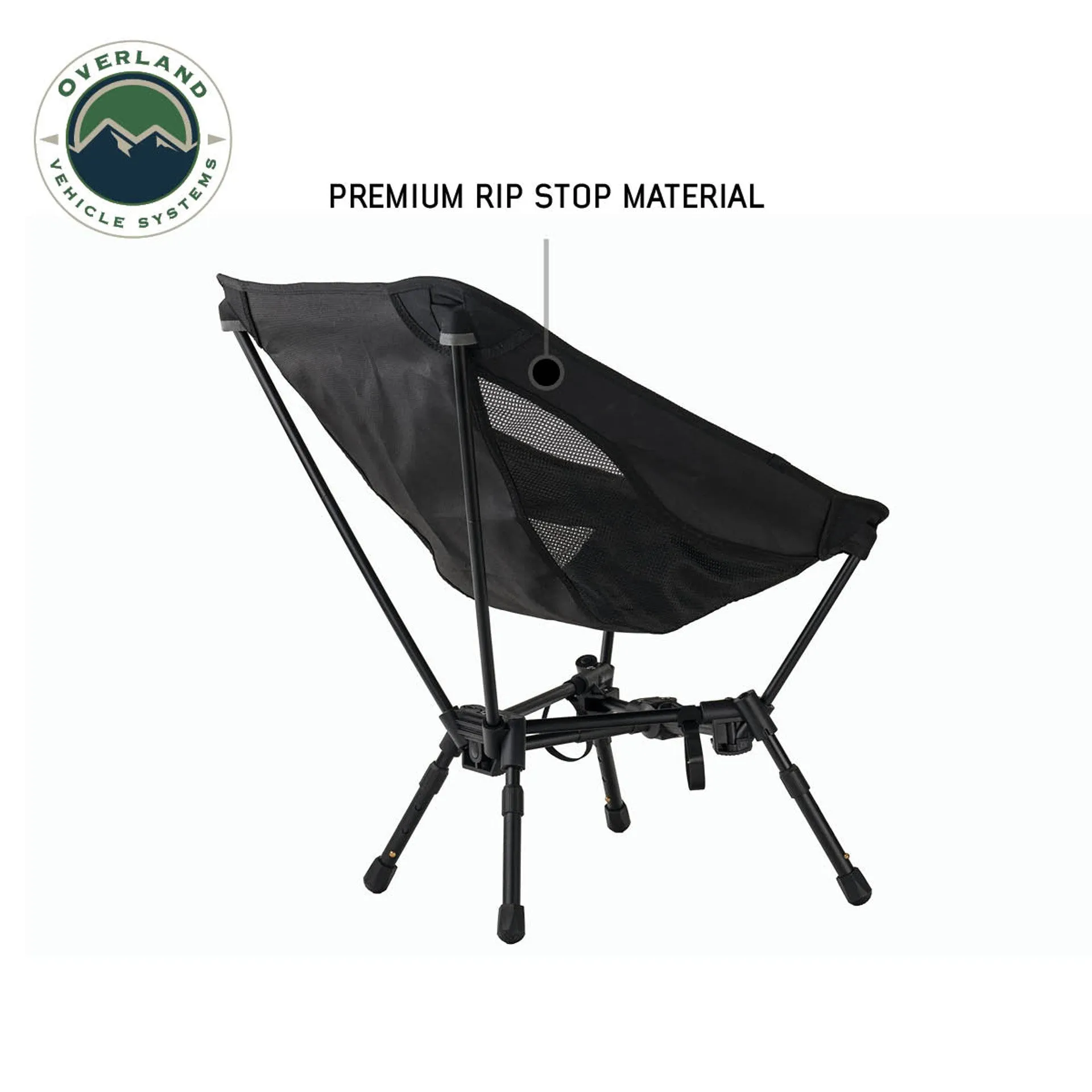 COMPACT CAMPING CHAIR - ALUMINUM BA