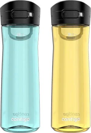 Contigo Jackson 2.0 Leak-Proof Water Bottle, 24 Oz., 2-Pack