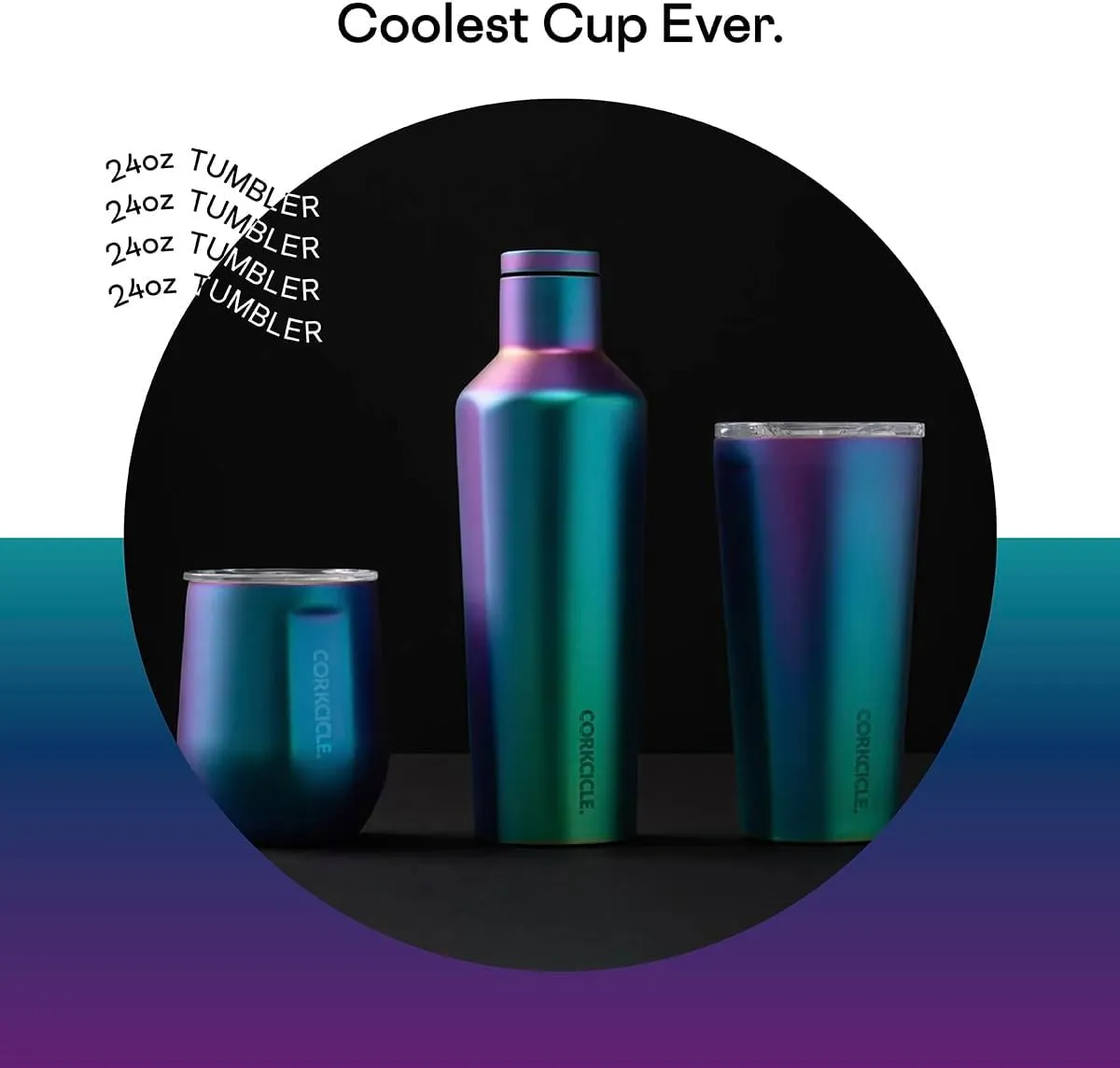 Corkcicle Classic Triple Insulated Coffee Mug with Lid, Dragonfly, 24 oz – Stainless Steel Travel Tumbler Keeps Beverages Cold 9 hrs, Hot 3hrs – Cupholder Friendly Travel Coffee Tumbler