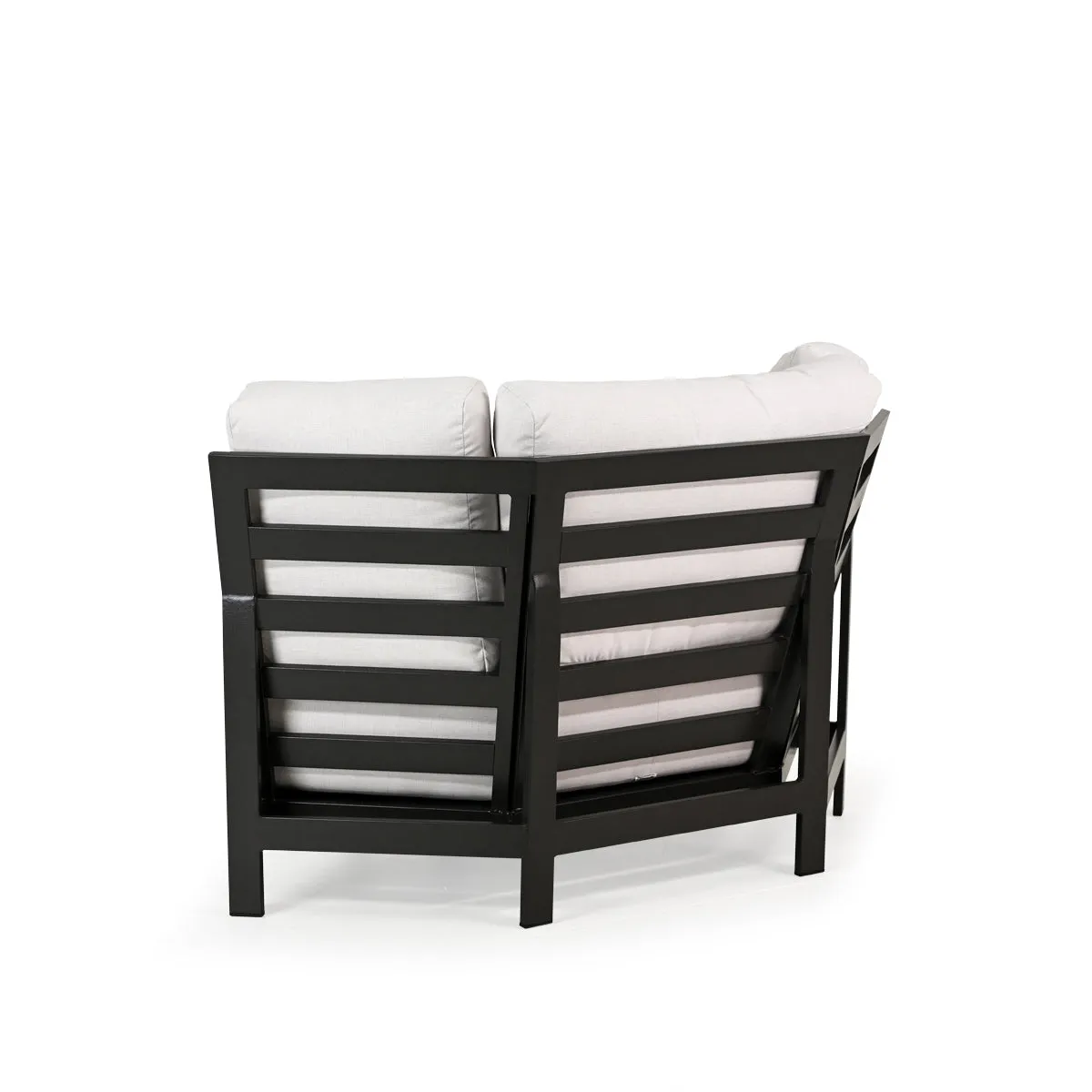 Costa Outdoor Aluminum 90 Degree Corner Chair