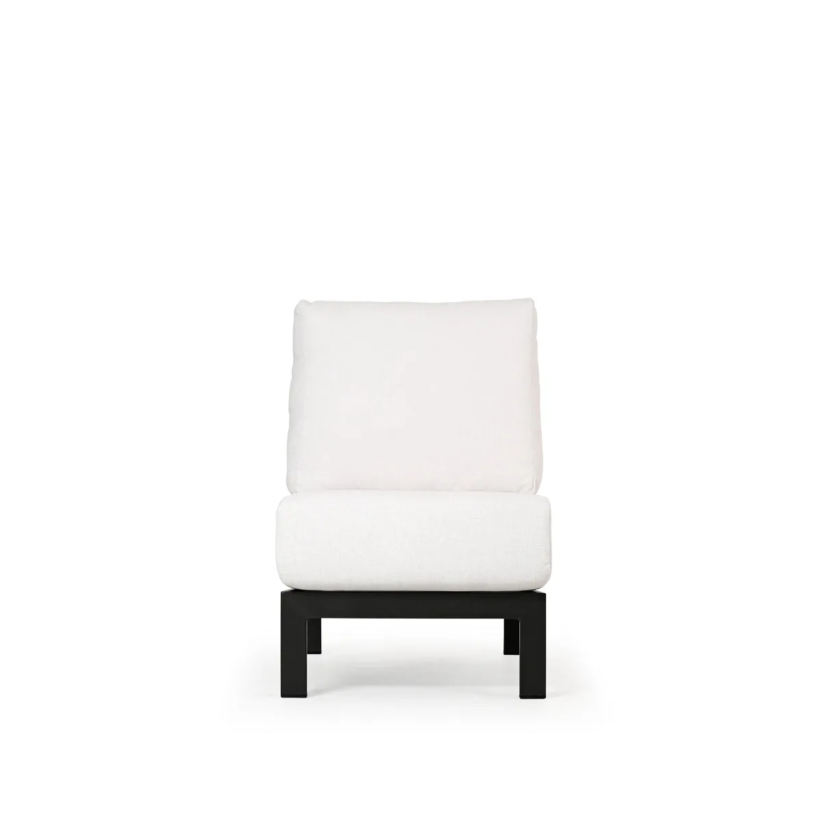 Costa Outdoor Aluminum Armless Chair