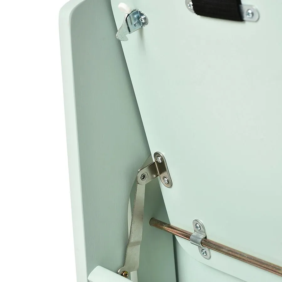 Cuddle Rubber Wood Green High Chair
