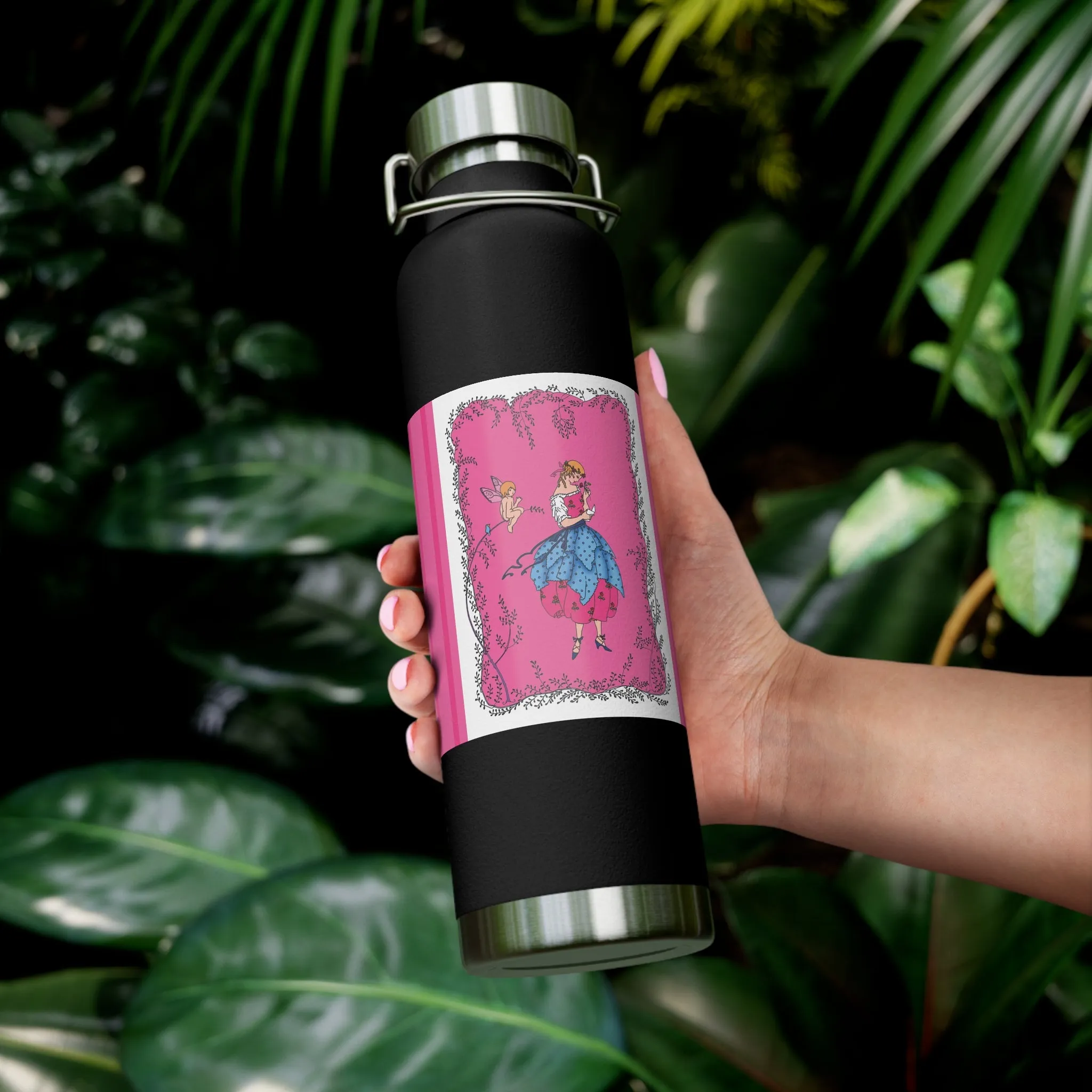 Cupid’s Charm Copper Vacuum Insulated Bottle, 22oz