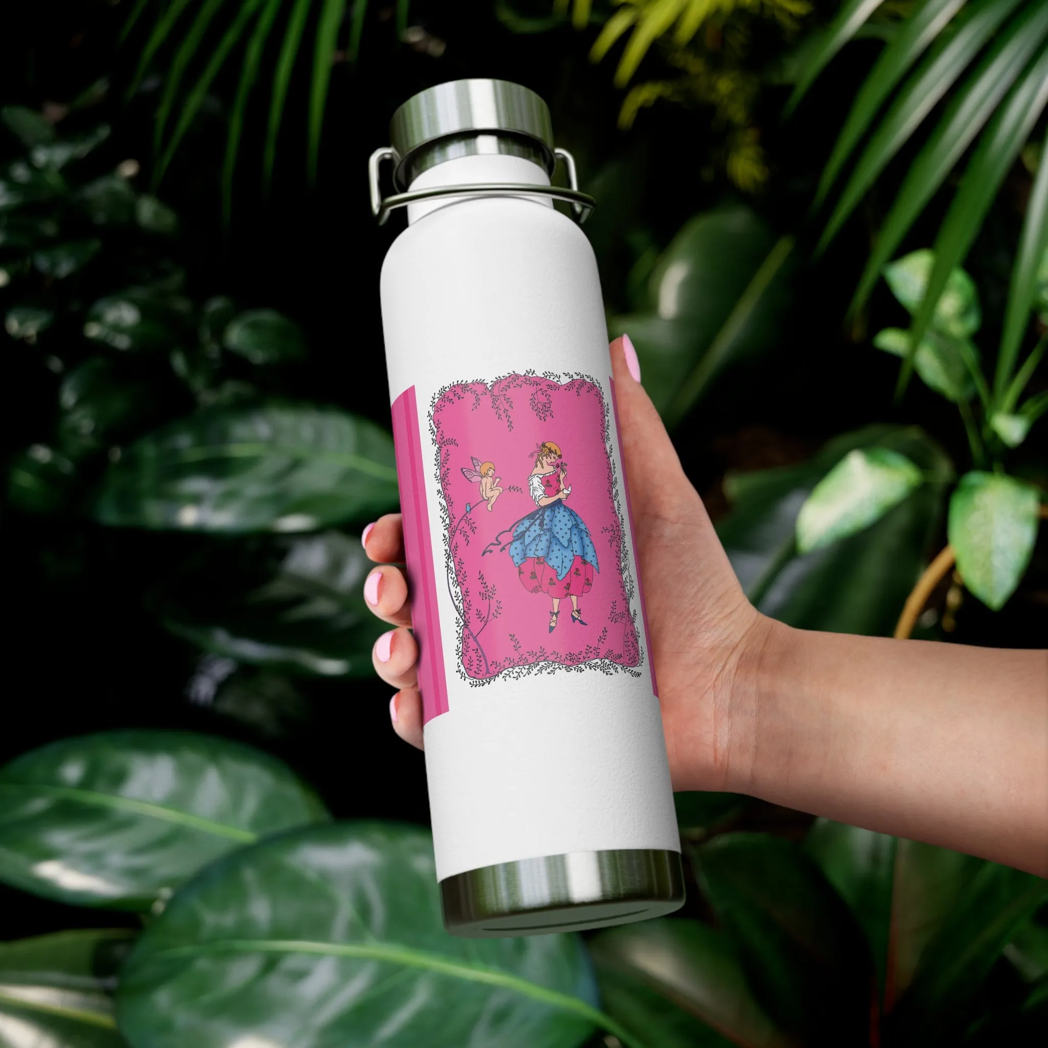 Cupid’s Charm Copper Vacuum Insulated Bottle, 22oz