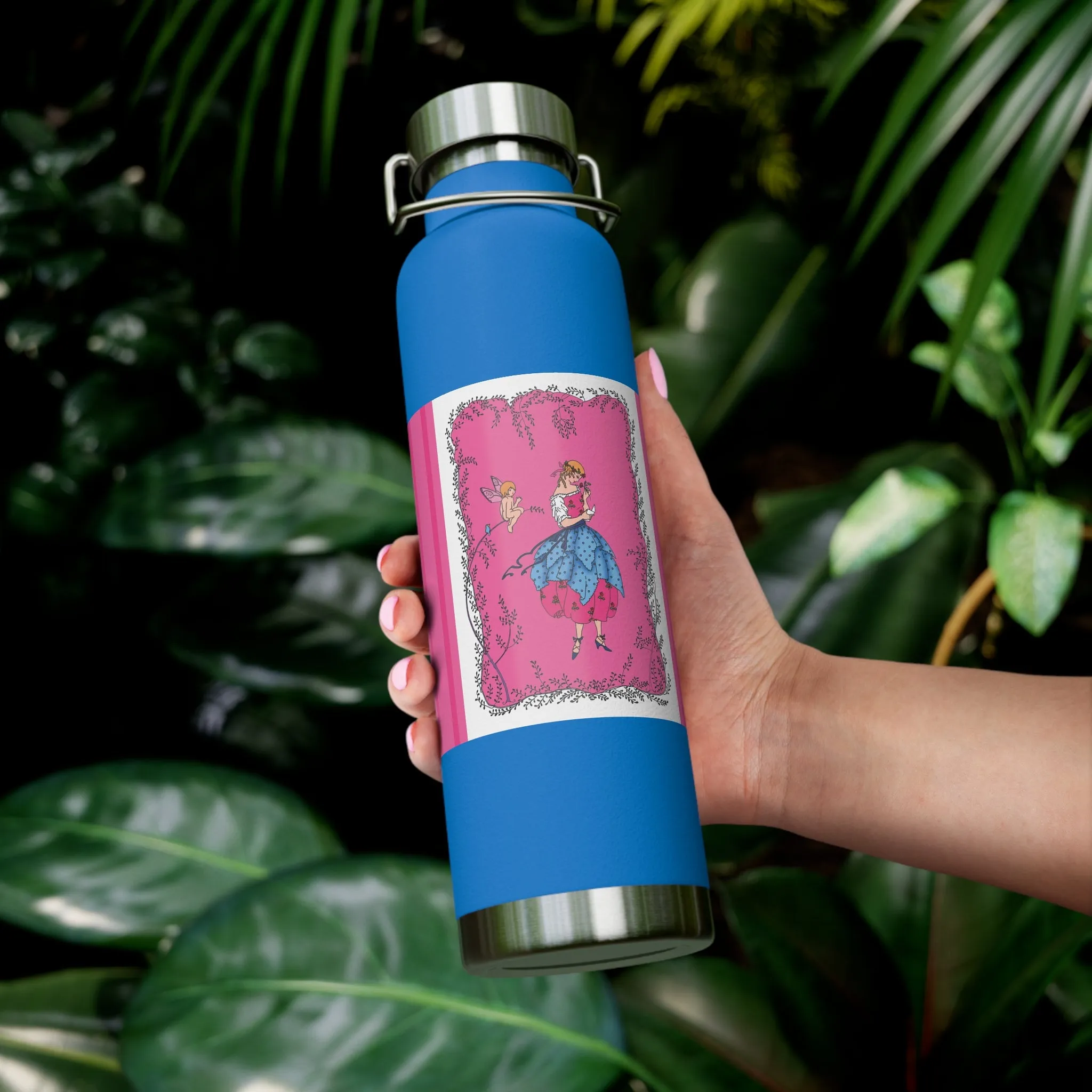 Cupid’s Charm Copper Vacuum Insulated Bottle, 22oz