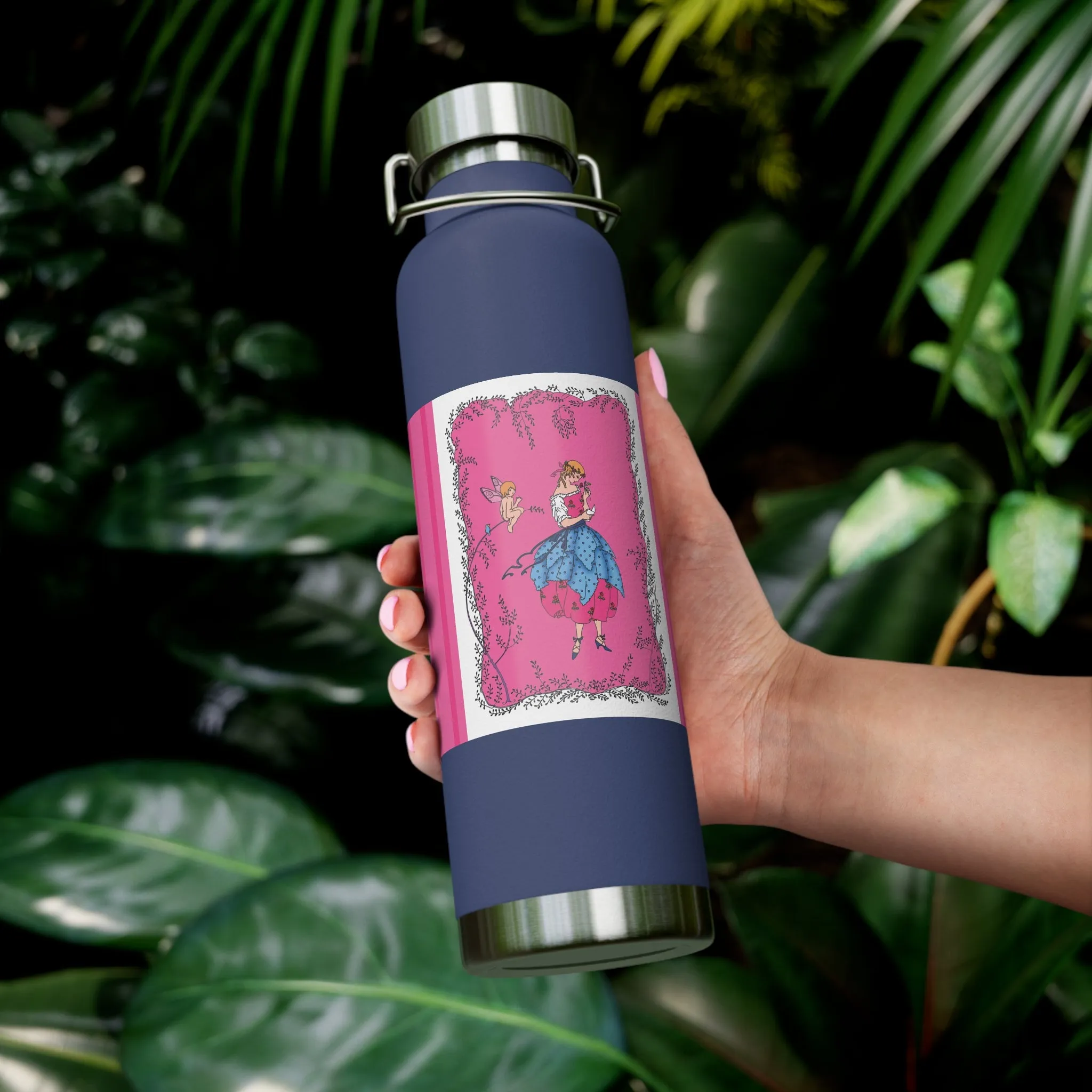 Cupid’s Charm Copper Vacuum Insulated Bottle, 22oz