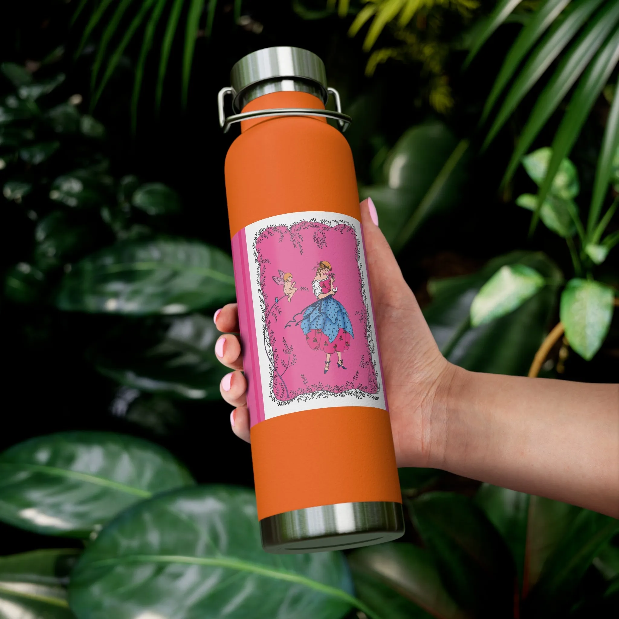 Cupid’s Charm Copper Vacuum Insulated Bottle, 22oz