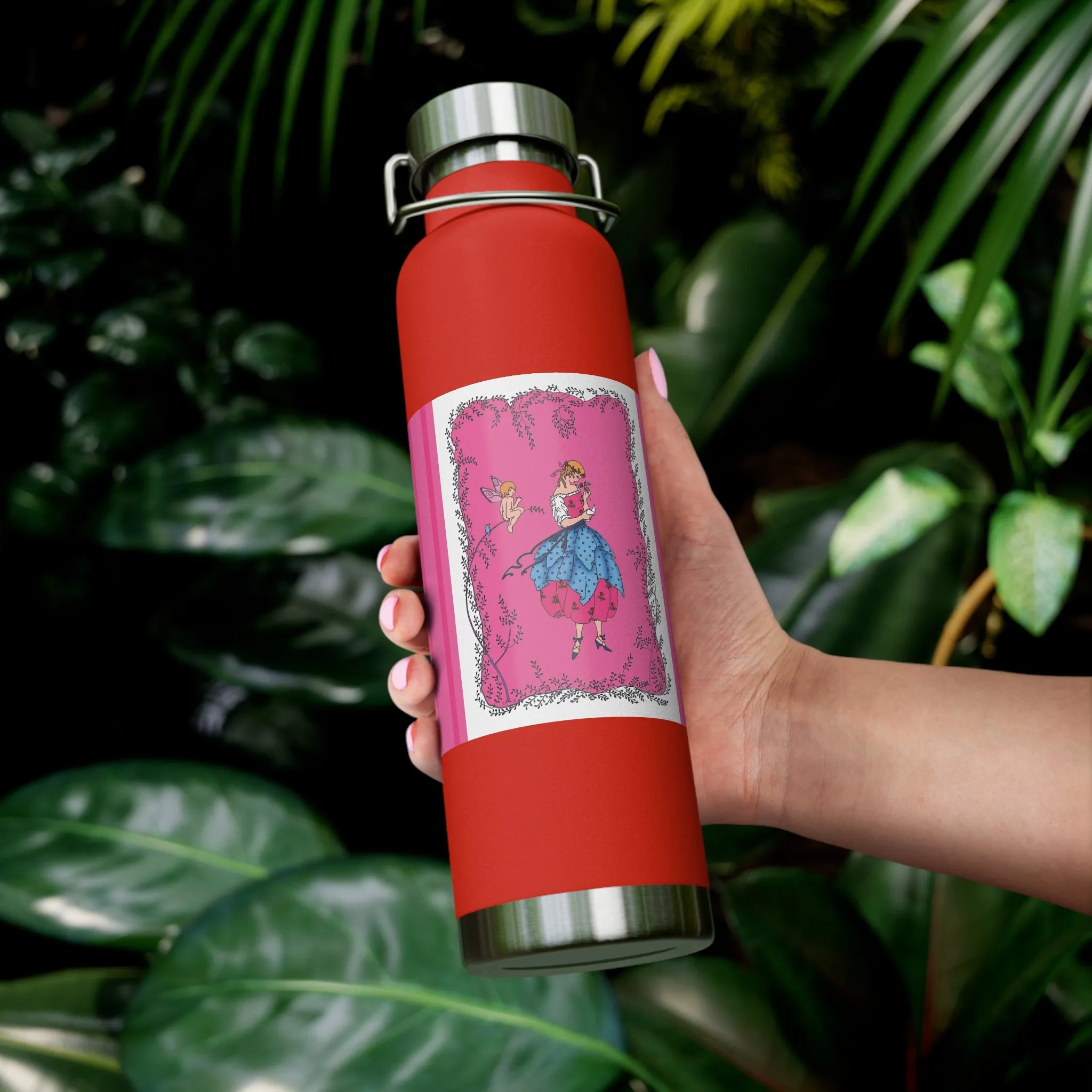 Cupid’s Charm Copper Vacuum Insulated Bottle, 22oz