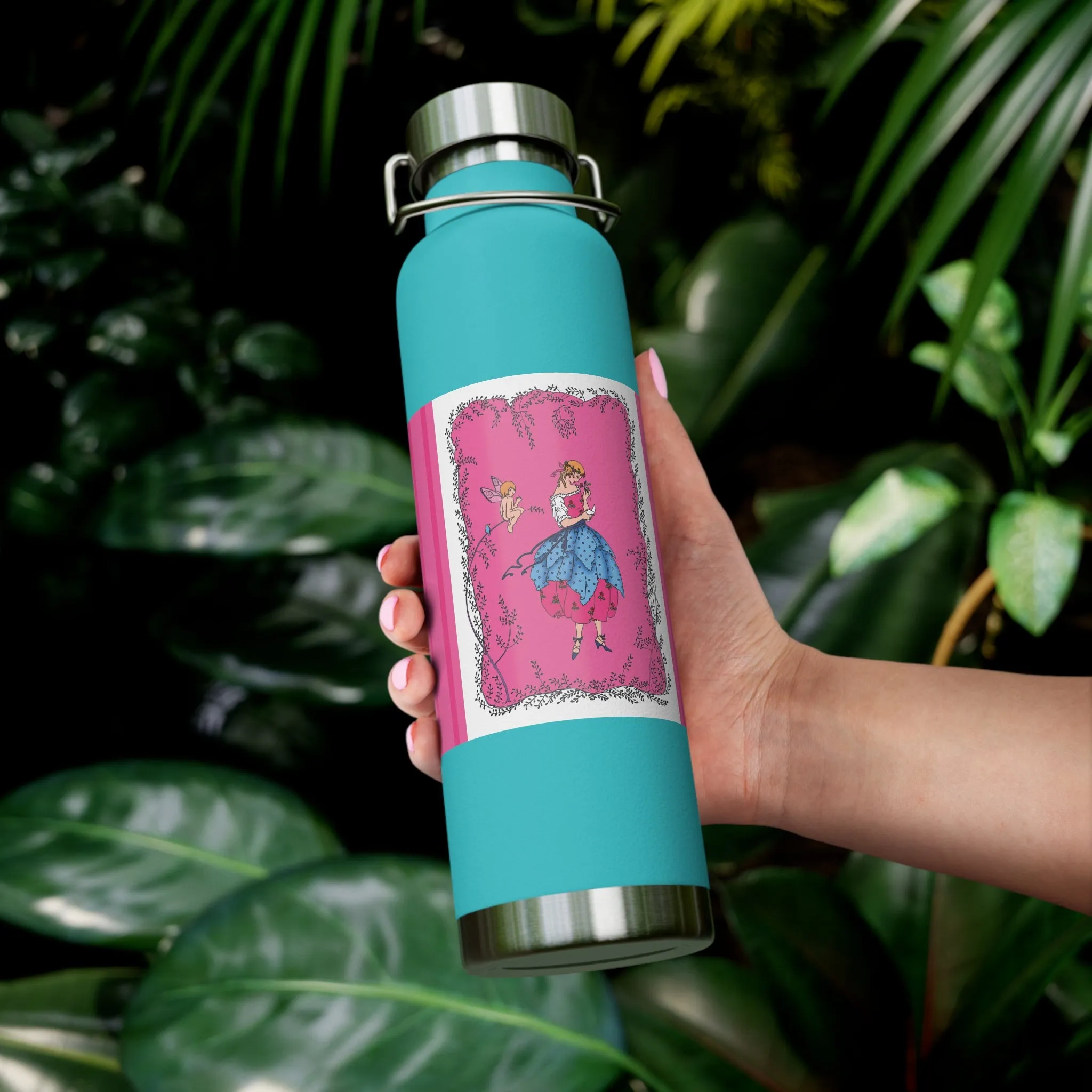 Cupid’s Charm Copper Vacuum Insulated Bottle, 22oz