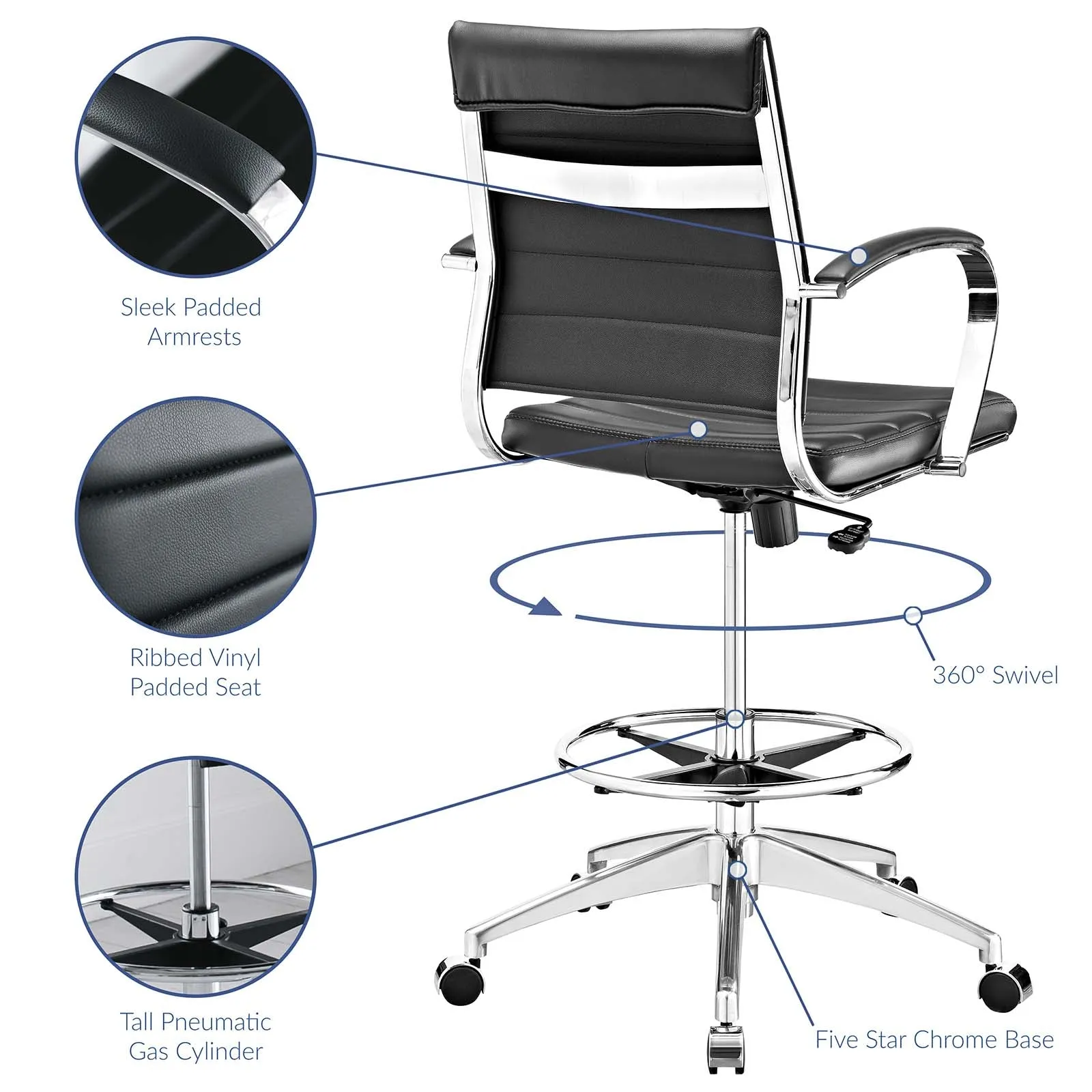 Deluxe Drafting Chair