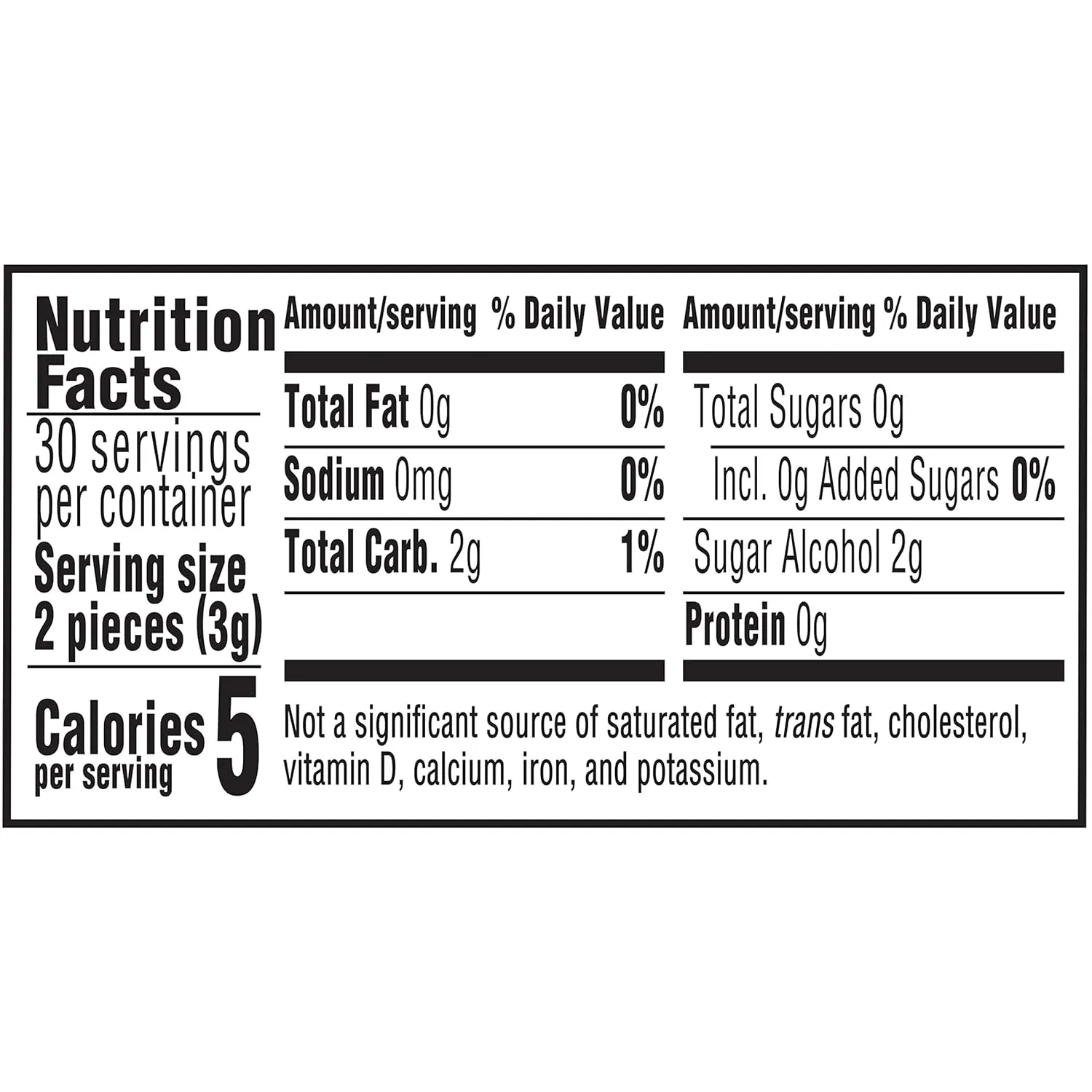 Dentyne Ice Peppermint Sugar Free Gum, 4 Bottles of 60 Pieces (240 Total Pieces)