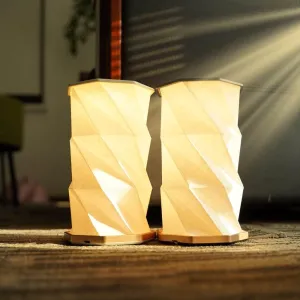 Dimmable Paper Lantern - Origami Glow Design